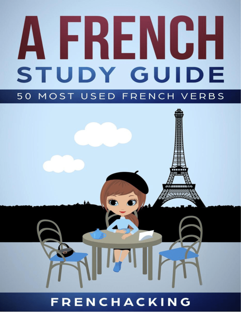 Rich Results on Google's SERP when searching for 'A French Study Guide 50 Most Used French Verbs Book'