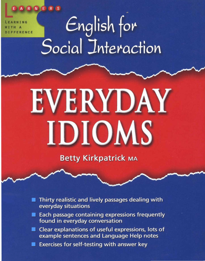 Rich Results on Google's SERP when searching for 'English For Social Interaction Everyday Idioms Book'