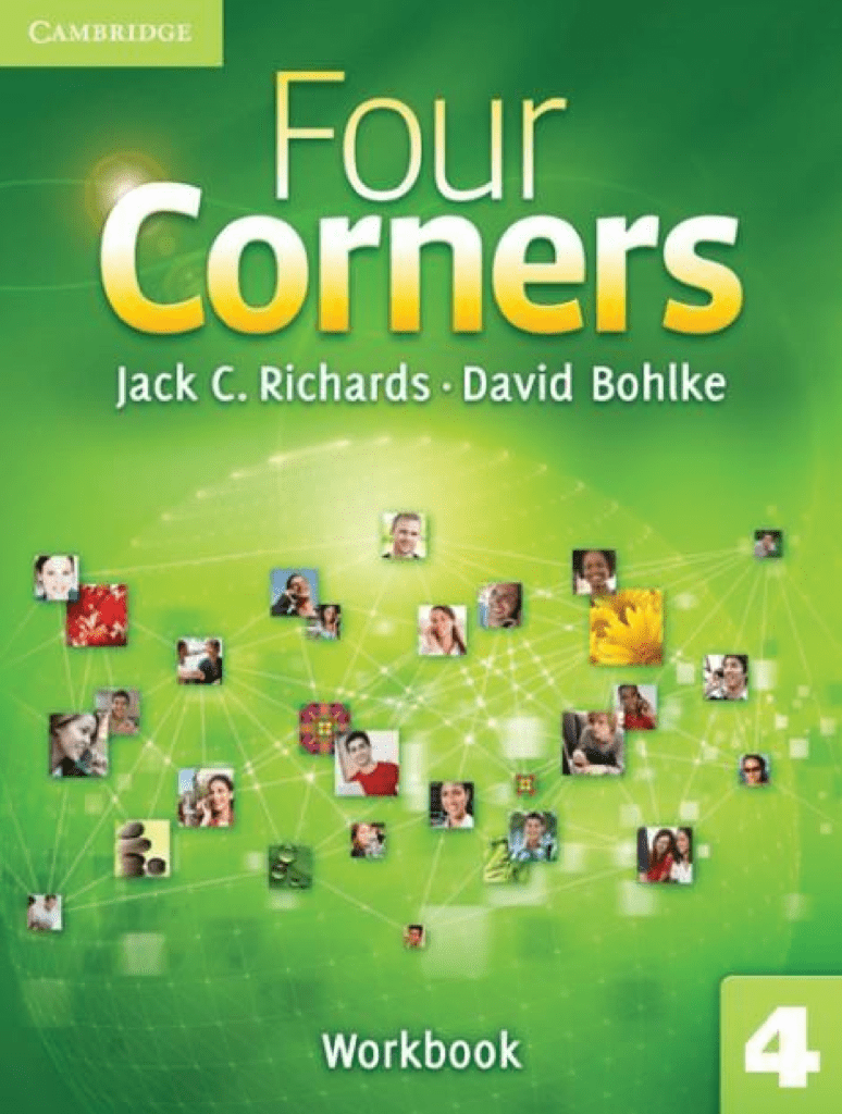 Rich Results on Google's SERP when searching for 'Four Corner's Workbook 4'