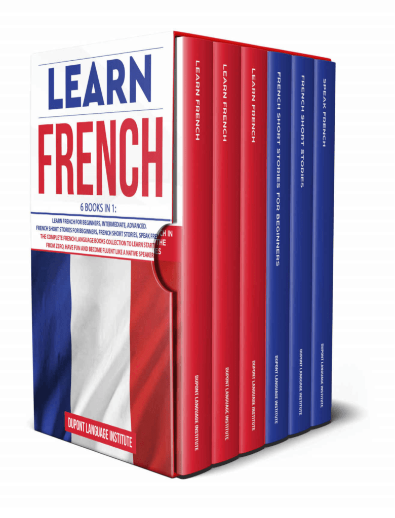 Rich Results on Google's SERP when searching for 'Learn French 6 Books in 1 The Complete French Language Books'