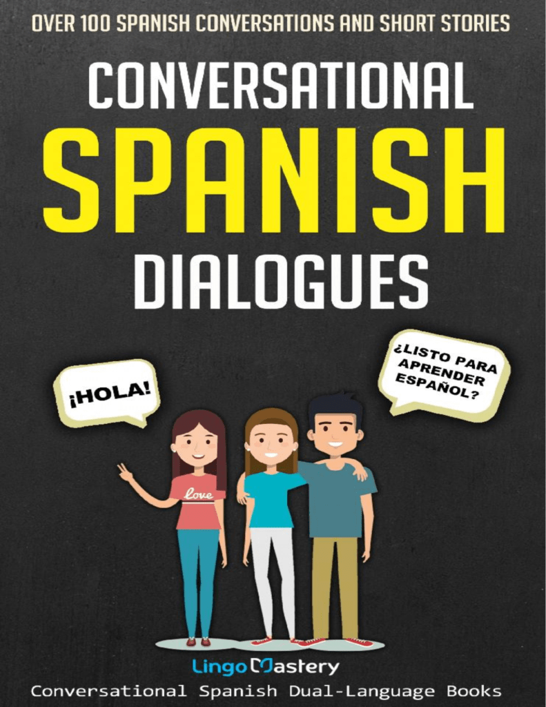 Rich Results on Google's SERP when searching for 'Conversational Spanish Dialogues Over 100 Spanish Conversations Book'