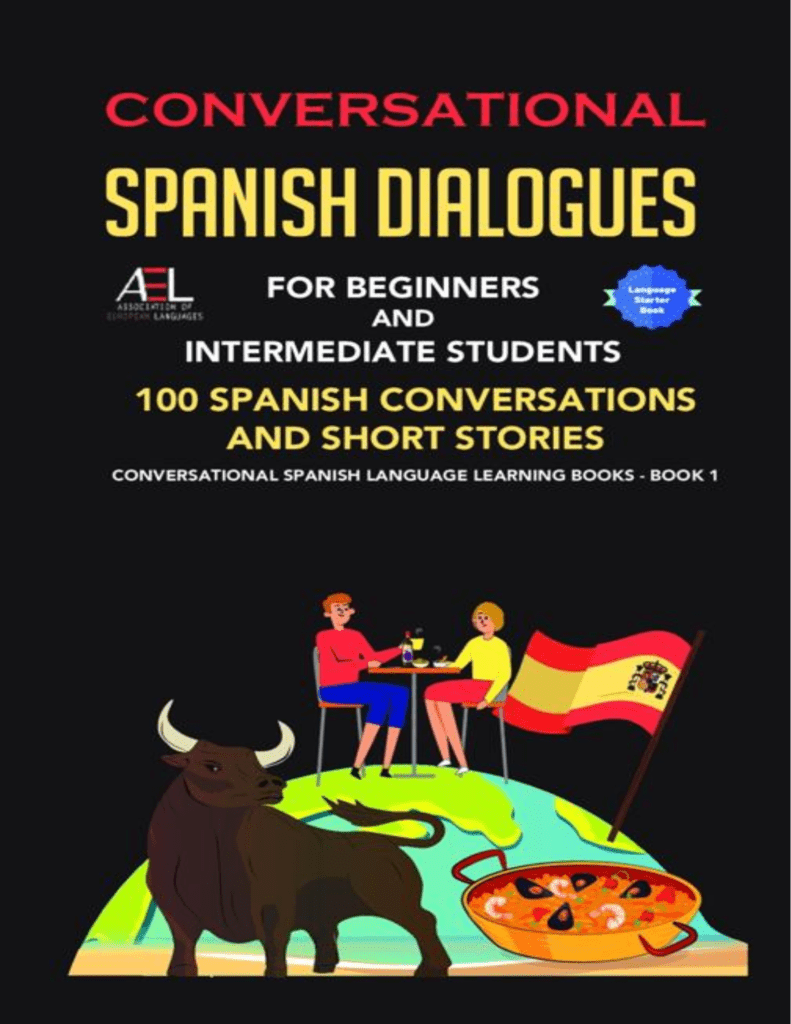 Rich Results on Google's SERP when searching for 'Conversational Spanish Dialogues for Beginners and Intermediate Students Book'