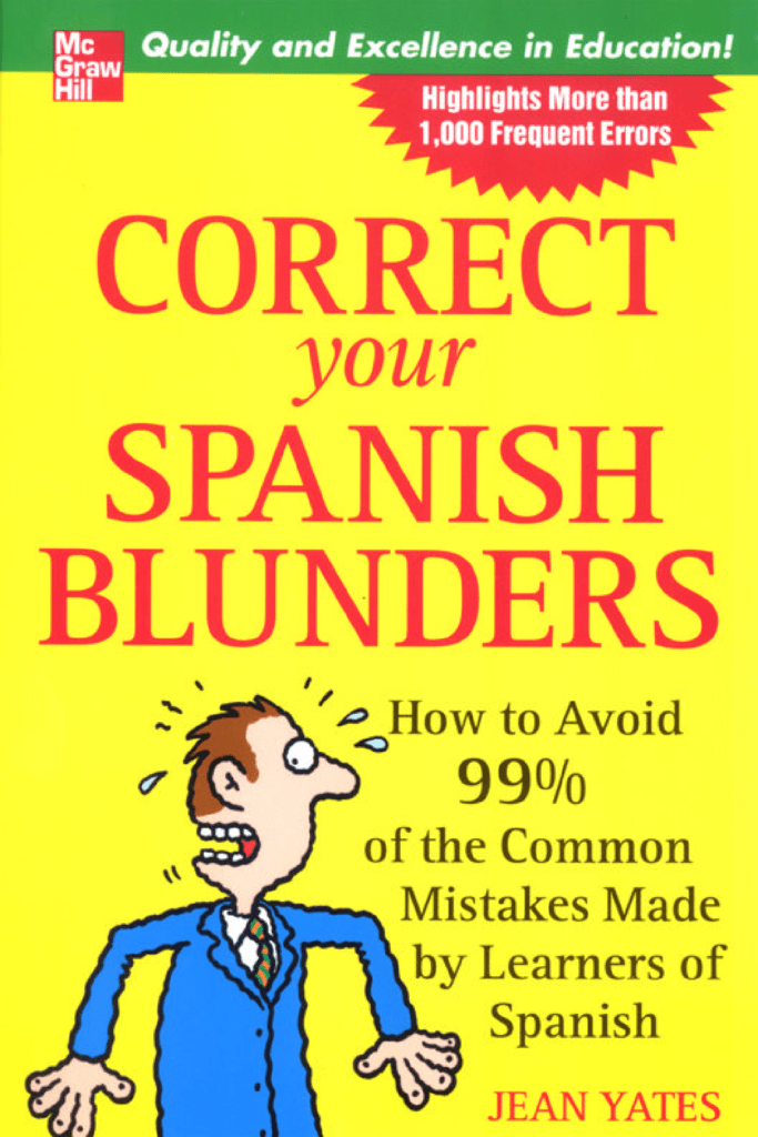 Rich Results on Google's SERP when searching for 'Correct Your Spanish Blunders Book'