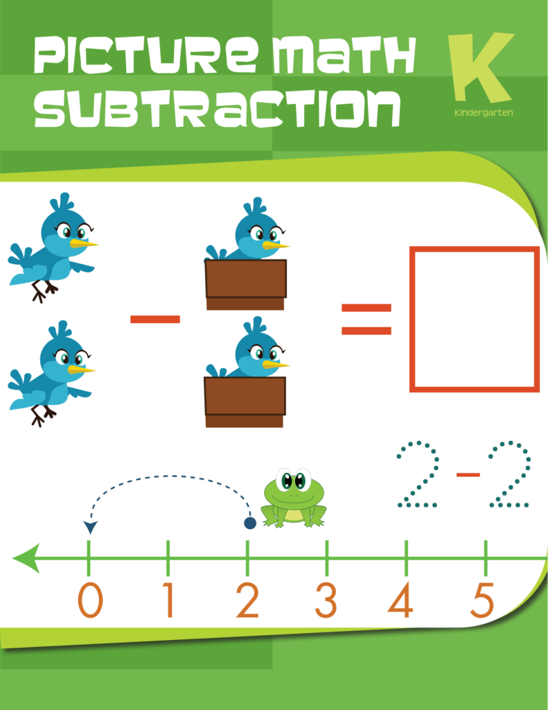Rich Results on Google's SERP when searching for 'Picture Math Subtraction Kindergarten Workbook'
