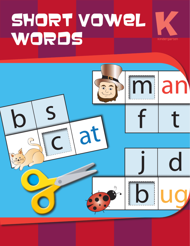 Rich Results on Google's SERP when searching for 'Short Vowel Words Kindergarten Workbook'