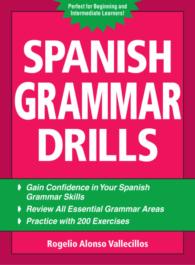Rich Results on Google's SERP when searching for 'Spanish Grammar Drills Book'