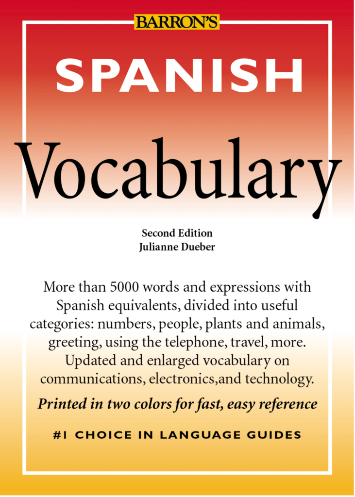 Rich Results on Google's SERP when searching for 'Spanish Vocabulary Second Edition Book'
