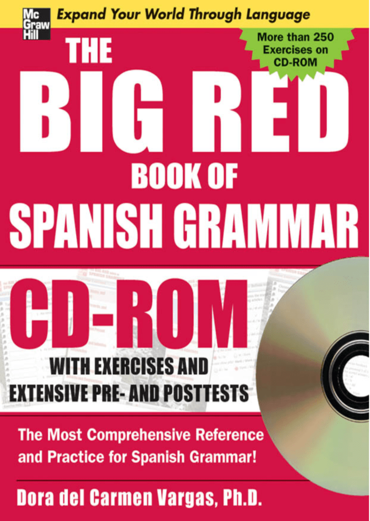 Rich Results on Google's SERP when searching for 'The Big Red Book of Spanish Grammar Book'