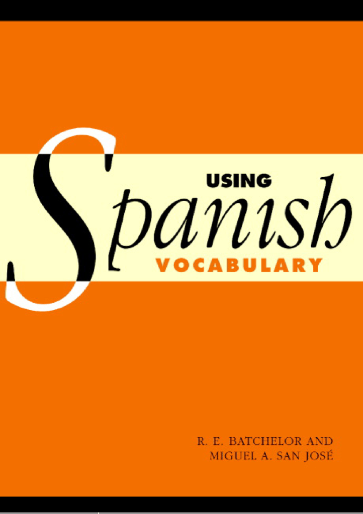 Rich Results on Google's SERP when searching for 'Using Spanish Vocabulary Book'
